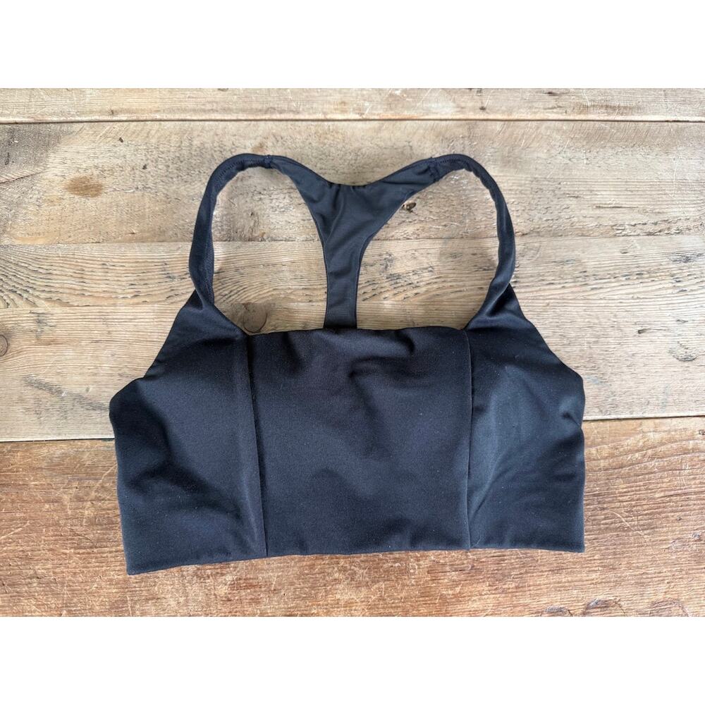 VSX Victoria's Secret Black 32D Lightweight Racerback Sport Bra